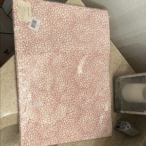 Calvin Klein Euphoria 4-pack 14” x 19” Cream & Brick Placemat Set